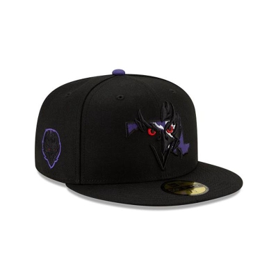 Sapca New Era Baltimore Ravens NFL State Logo Reflect 59FIFTY Fitted - Negrii